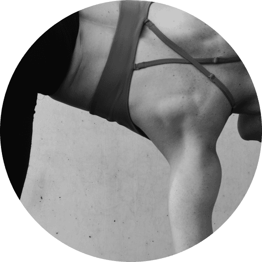 woman doing yoga